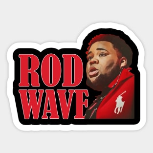 ROD WAVE Sticker